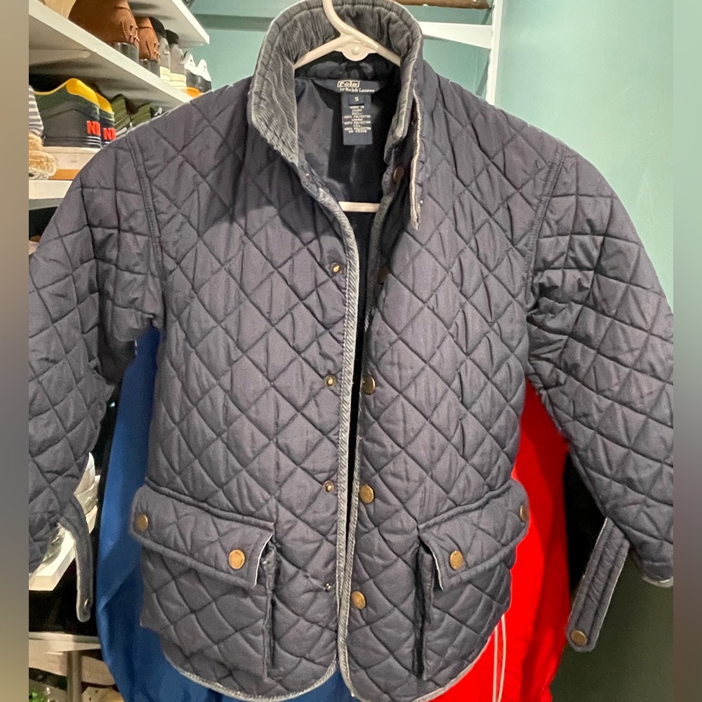 Polo Ralph Lauren Quilted Barn Jacket for Kids Size 5. Gently Used.